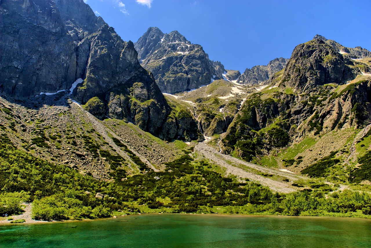 Tatry, Slovakija, Kraštovaizdis, Vaizdas Iš Viršaus, Kalnai, Vaizdas, Gamta, Kalnas, Dangus, Ėrienos Viršūnių Susitikimas