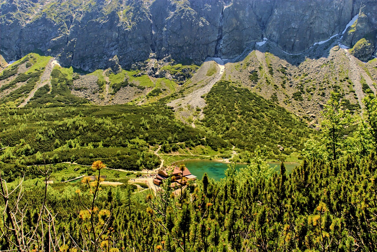 Tatry, Slovakija, Kraštovaizdis, Vaizdas Iš Viršaus, Kalnai, Vaizdas, Gamta, Kalnas, Dangus, Ėrienos Viršūnių Susitikimas