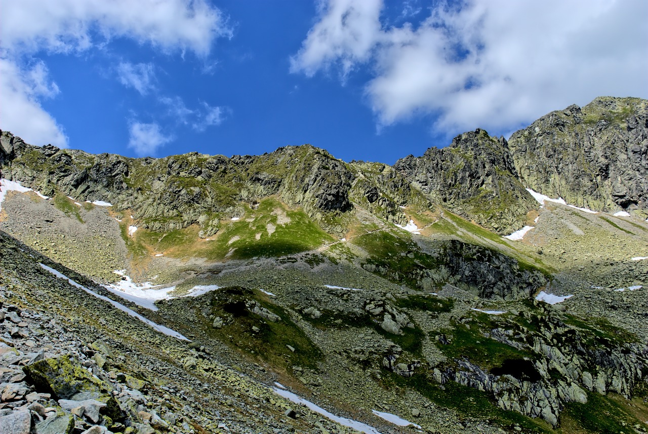 Tatry, Slovakija, Kraštovaizdis, Vaizdas Iš Viršaus, Kalnai, Vaizdas, Gamta, Kalnas, Dangus, Ėrienos Viršūnių Susitikimas