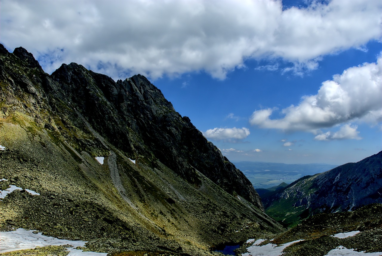 Tatry, Slovakija, Kraštovaizdis, Vaizdas Iš Viršaus, Kalnai, Vaizdas, Gamta, Kalnas, Dangus, Ėrienos Viršūnių Susitikimas