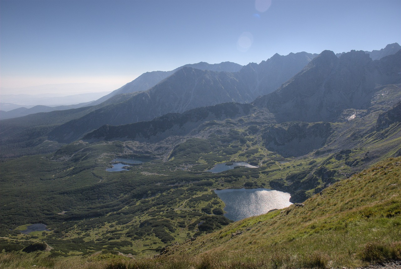 Tatry, Kraštovaizdis, Vaizdas Iš Viršaus, Kalnai, Vaizdas, Gamta, Kalnas, Dangus, Kasprowy Wierch, Świnica