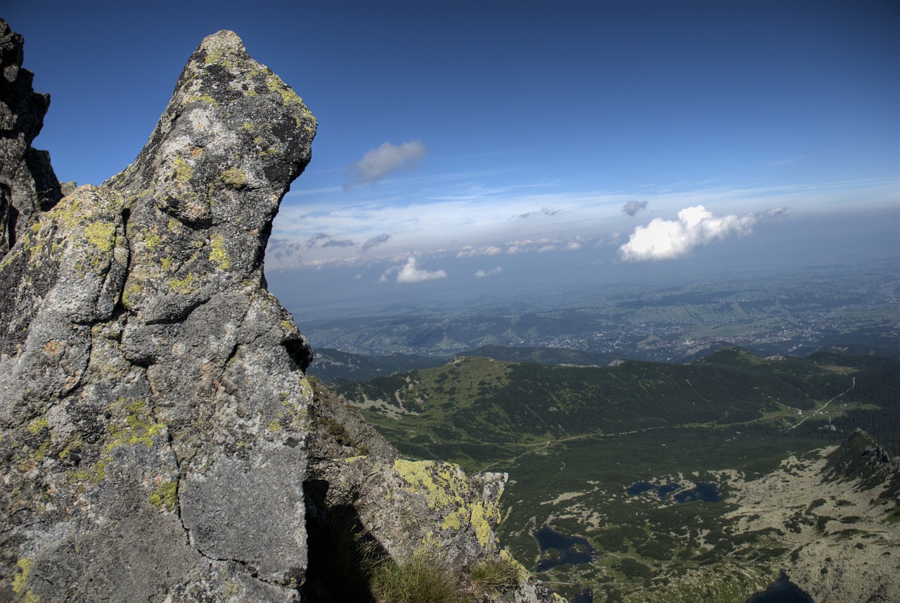 Tatry, Kraštovaizdis, Vaizdas Iš Viršaus, Kalnai, Vaizdas, Gamta, Kalnas, Dangus, Kasprowy Wierch, Świnica