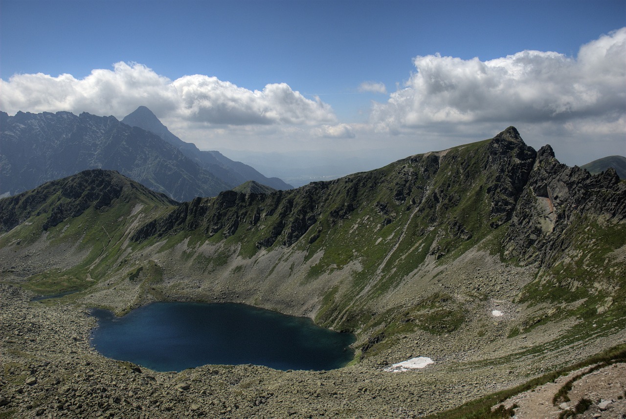 Tatry, Kraštovaizdis, Vaizdas Iš Viršaus, Kalnai, Vaizdas, Gamta, Kalnas, Dangus, Kasprowy Wierch, Świnica