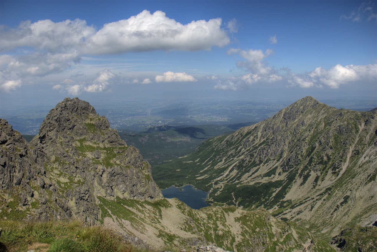 Tatry, Kraštovaizdis, Vaizdas Iš Viršaus, Kalnai, Vaizdas, Gamta, Kalnas, Dangus, Kasprowy Wierch, Świnica