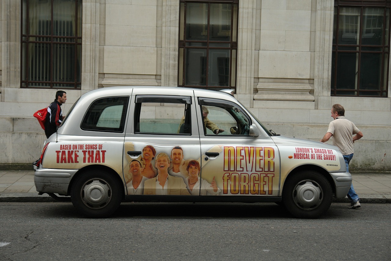 Taksi, Londonas, Didžioji Britanija, Nemokamos Nuotraukos,  Nemokama Licenzija