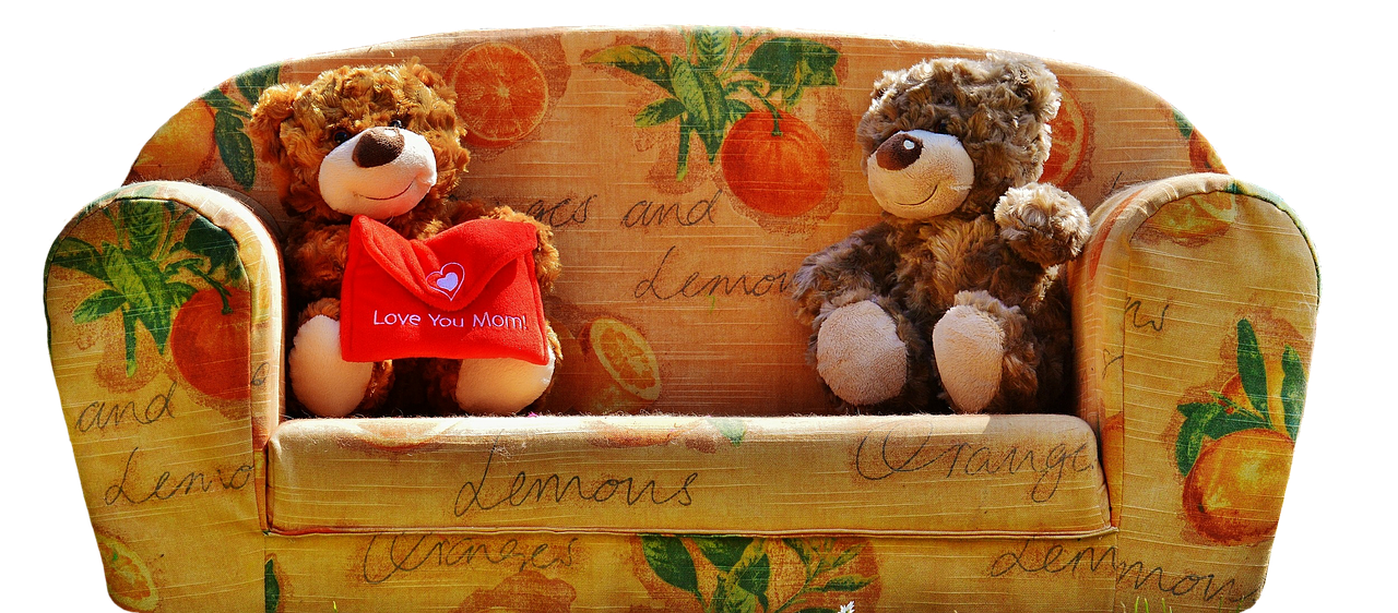 Teddies, Teddy, Pliušiniai Žaislai, Sofa, Motinos Diena, Meilė, Apdaila, Sofa, Meškiukai, Turėti