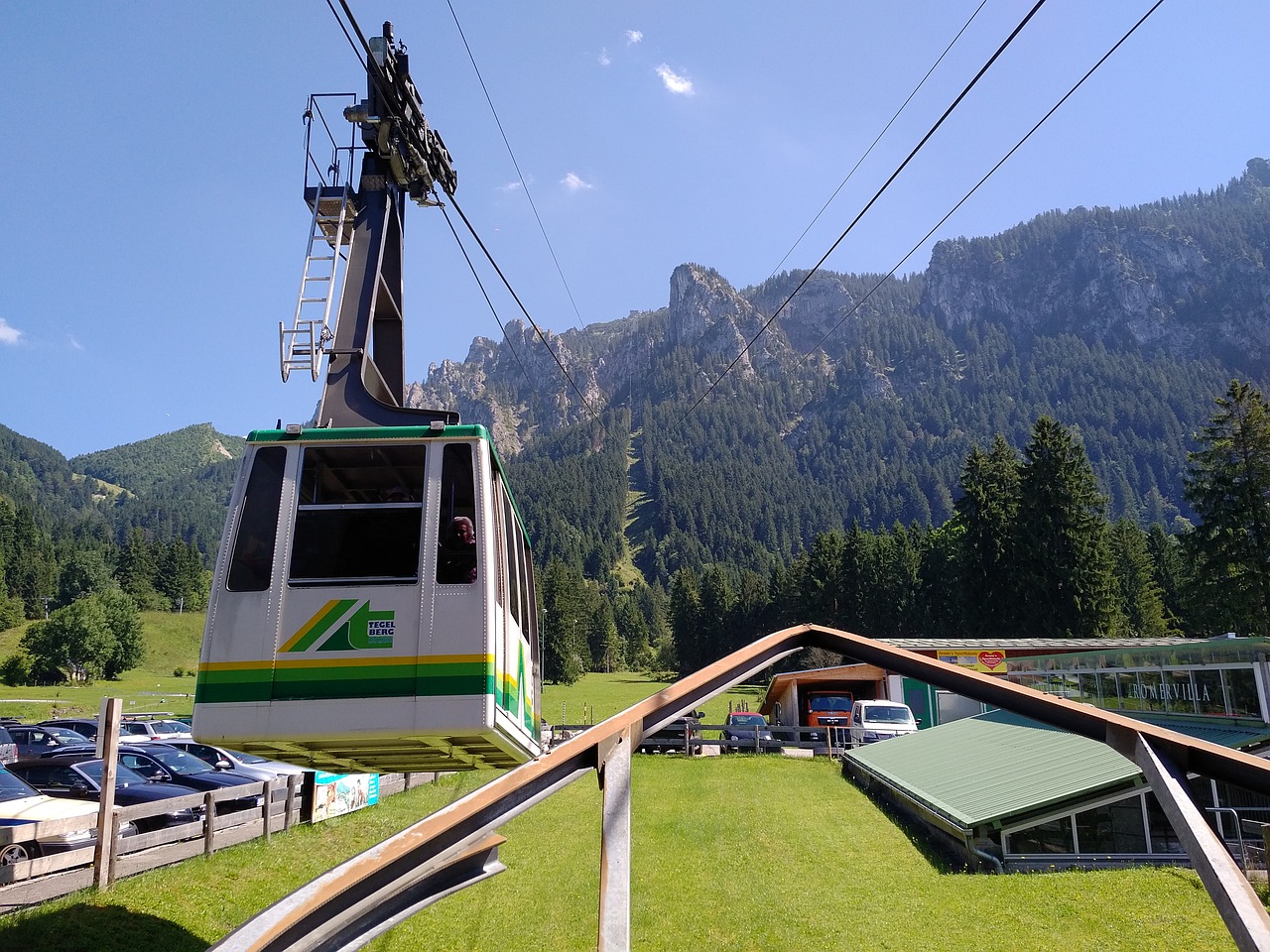 Tegelberg, Čigonų Kalnų Geležinkelis, Kabelis, Schwangau, Dugno Stotis, Nemokamos Nuotraukos,  Nemokama Licenzija