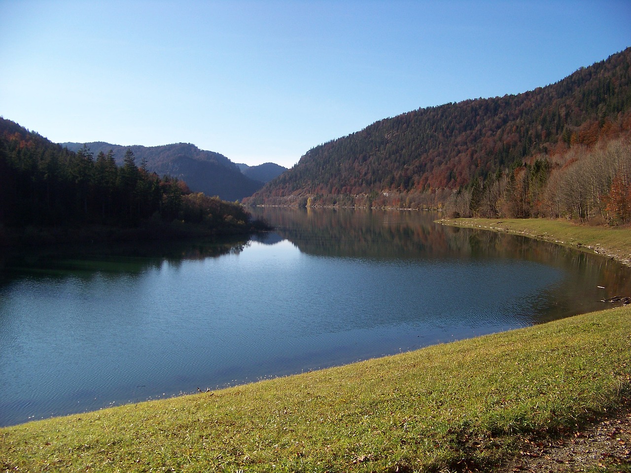 Tegernsee, Ežeras, Ruduo, Gamta, Bavarija, Nemokamos Nuotraukos,  Nemokama Licenzija