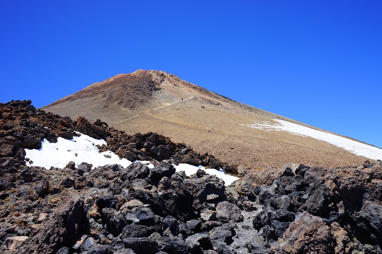 Teide, Vulkanas, Kalnas, Aukščiausiojo Lygio Susitikimas, Lava, Lavos Srautas, Bazaltas, Pemza Akmuo, Pico Del Teide, Teyde