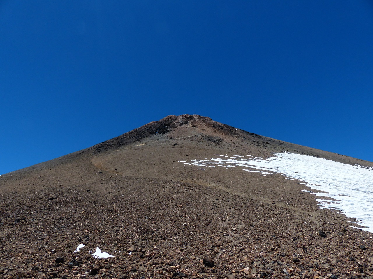 Teide, Kalnas, Aukščiausiojo Lygio Susitikimas, Vulkanas, Tenerifė, Kanarų Salos, Pico Del Teide, El Teide, Toli, Pakilti