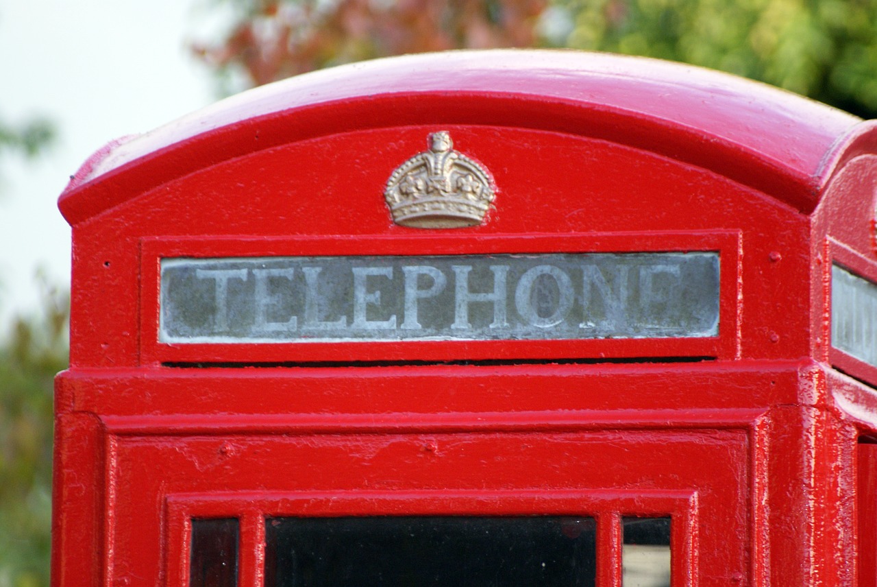 Telefonas, Telefono Dėžutė, Raudona, Dėžė, Telefonas, Anglija, Uk, Britanija, Britanija, Skambinti