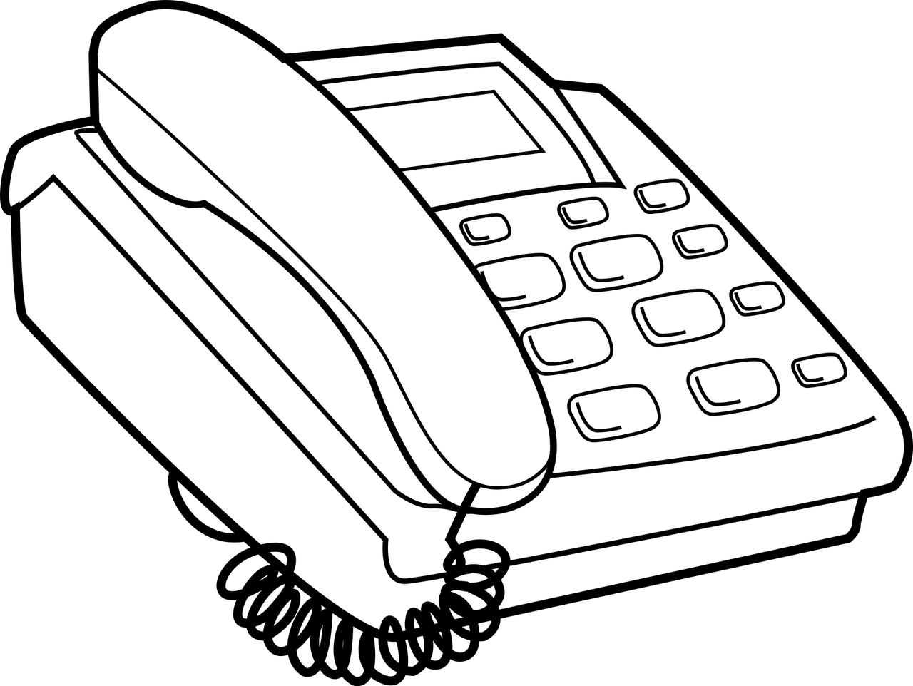 Telefonas, Telefonas, Komunikacija, Technologija, Ryšys, Nemokama Vektorinė Grafika, Nemokamos Nuotraukos,  Nemokama Licenzija