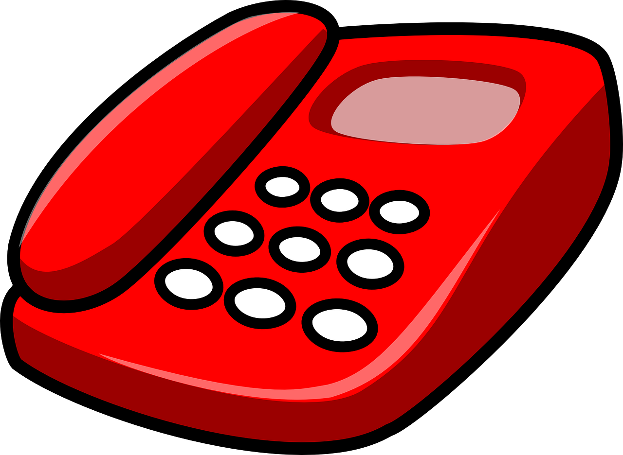 Telefonas, Raudona, Telekomunikacijos, Tinklų Kūrimas, Telefonas, Prietaisas, Elektronika, Pokalbis, Skambinti, Surinkti