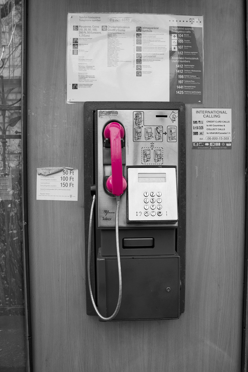 Telefonas, Rožinis, Telefonas, Komunikacija, Technologija, Retro, Skambinti, Vintage, Bendrauti, Objektas