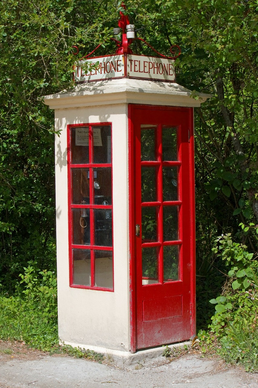 Telefono Dėžutė, Vintage, Senas, Anglų, Britanija, Telefono Būdelė, Telefonas, Išblukęs, Dėvėti, Senamadiškas