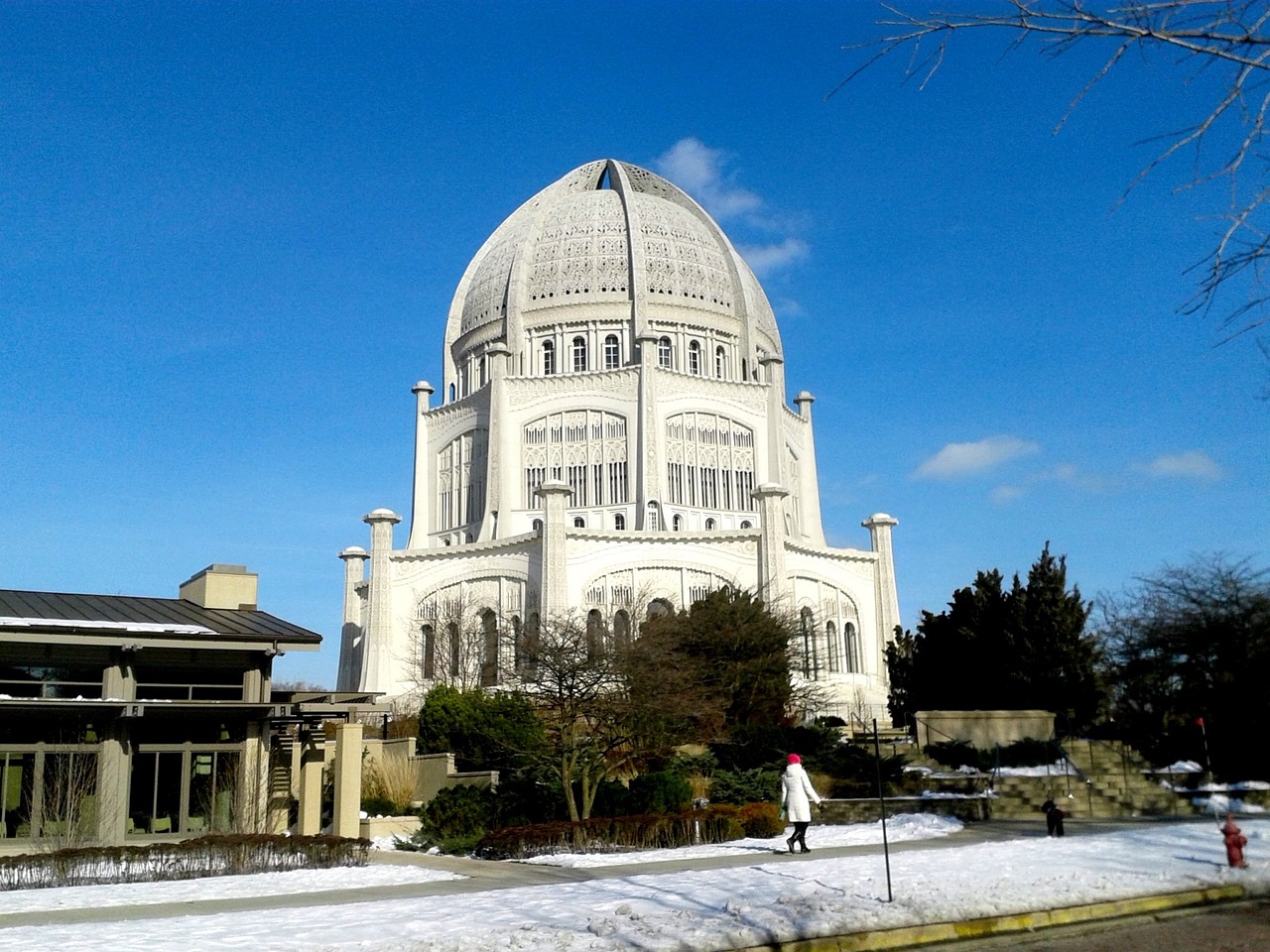 Šventykla, Bahai, Wilmette, Auskarai, Architektūra, Religija, Paminklas, Kelionė, Turizmas, Tikėjimas