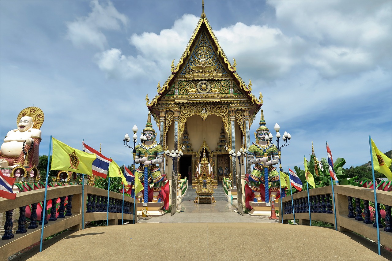Šventykla, Tailandas, Koh Samui, Religija, Nemokamos Nuotraukos,  Nemokama Licenzija