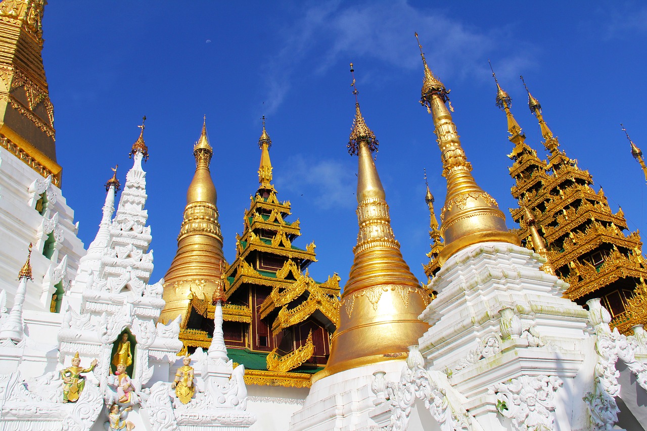 Šventykla, Pagoda, Shwedagon Pagoda, Religija, Budizmas, Budistinis, Žinomas, Šventykla, Vieta, Religinis