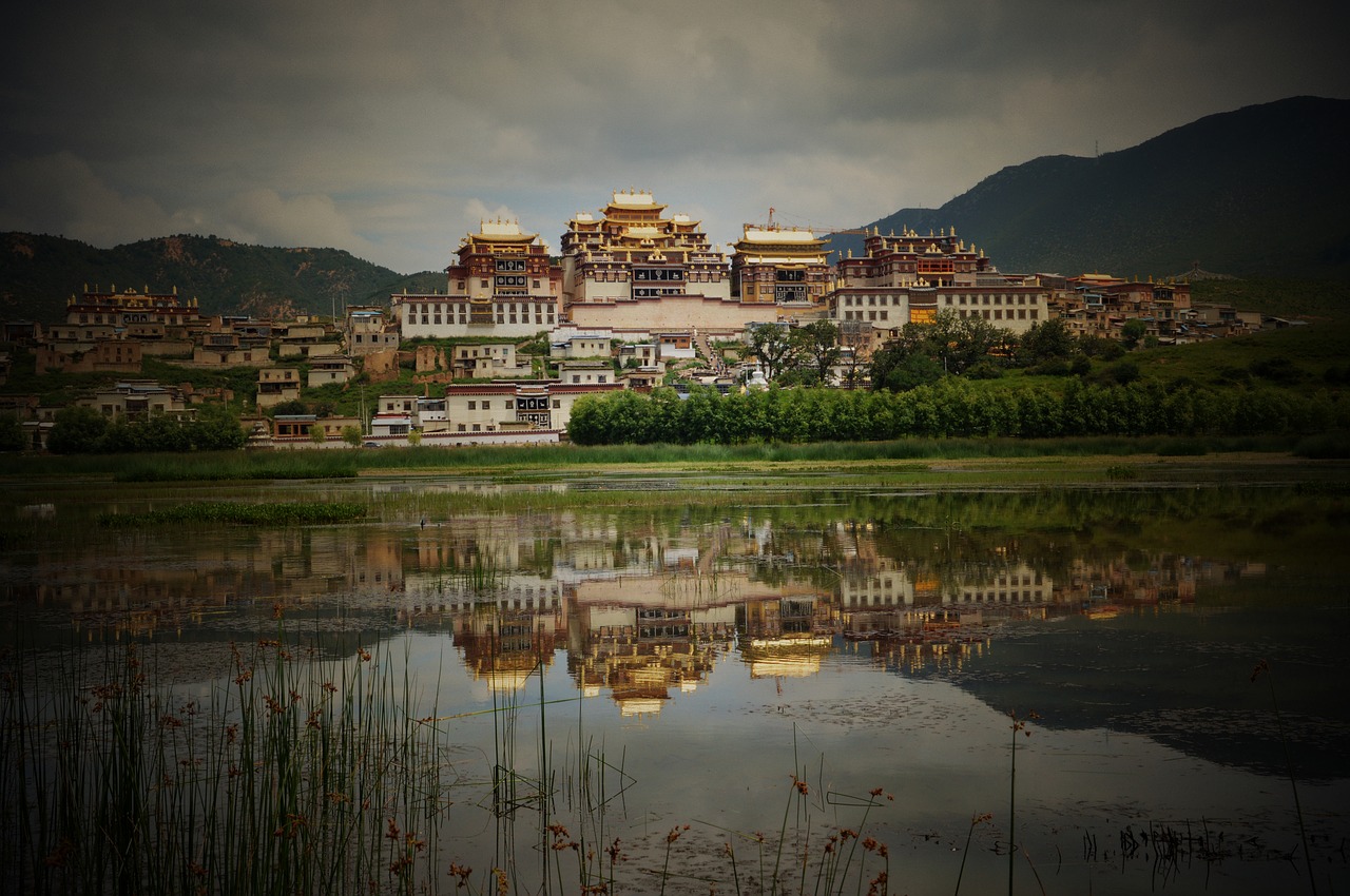 Šventykla, Yunnan Provincijoje, Tibetietis, Nemokamos Nuotraukos,  Nemokama Licenzija