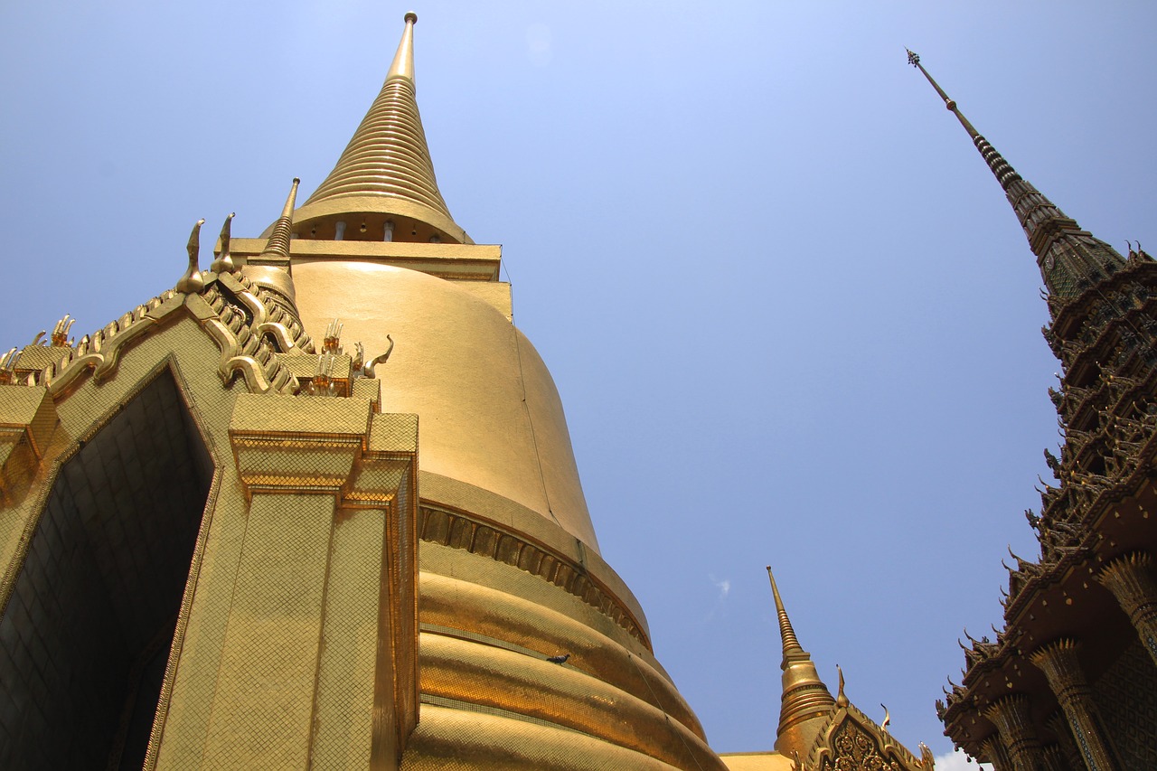 Šventykla, Tailandas, Grandpalace, Religija, Architektūra, Asija, Tajų, Budizmas, Orientyras, Kultūra