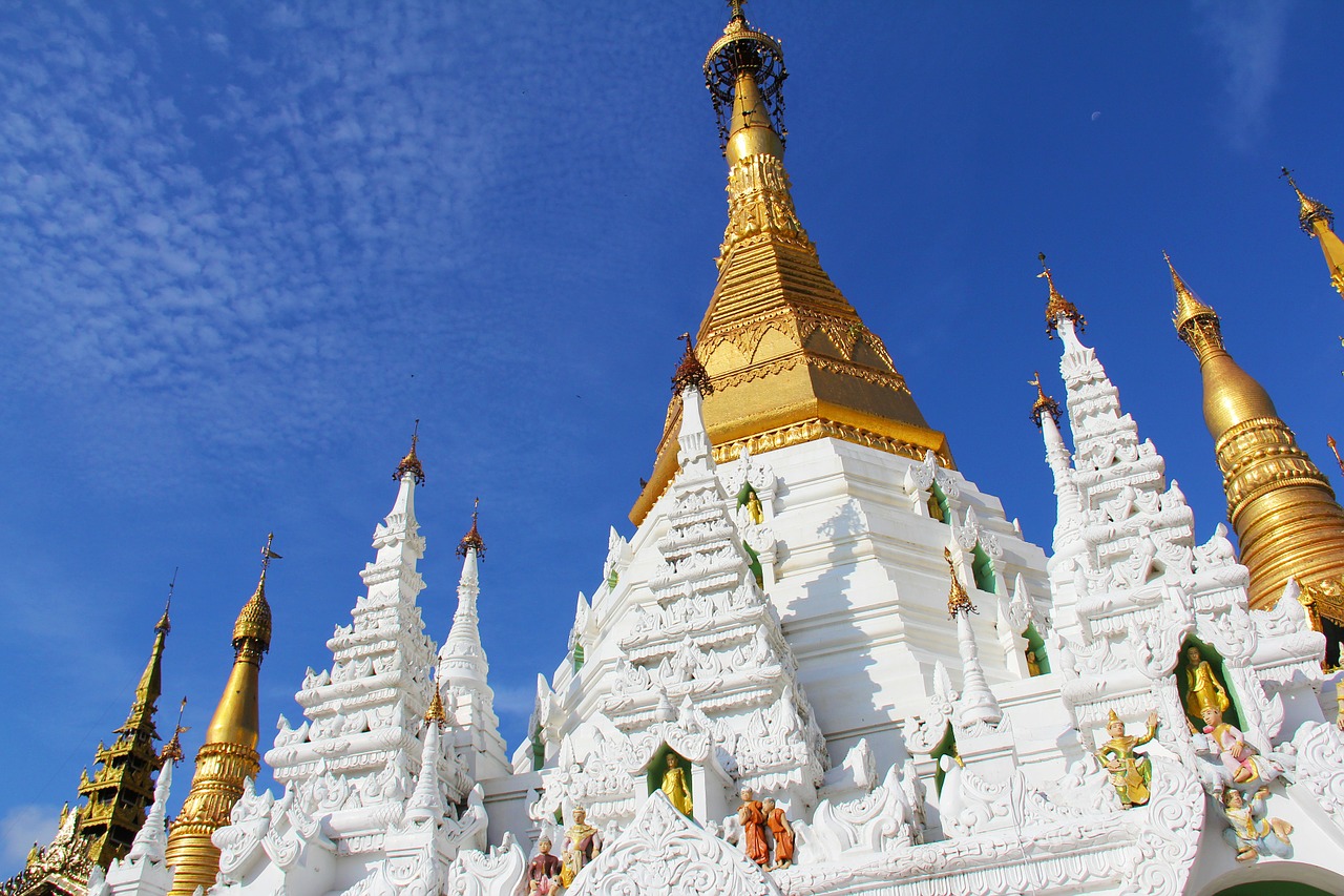 Šventykla, Pagoda, Shwedagon Pagoda, Religija, Budizmas, Budistinis, Žinomas, Šventykla, Vieta, Religinis