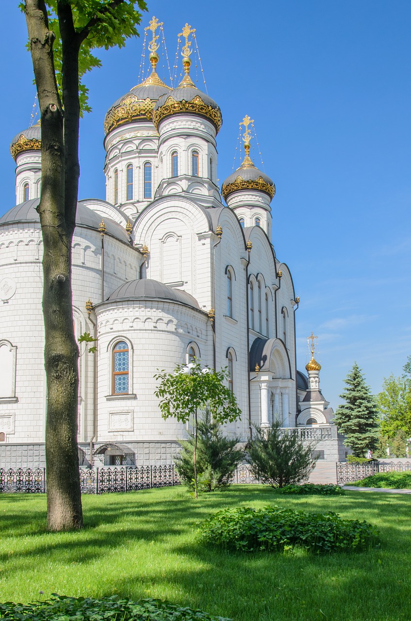 Šventykla, Katedra, Bažnyčia, Kryžiai, Kupolas, Ortodoksija, Architektūra, Grazi Šventykla, Religinis, Rodyti Vietą