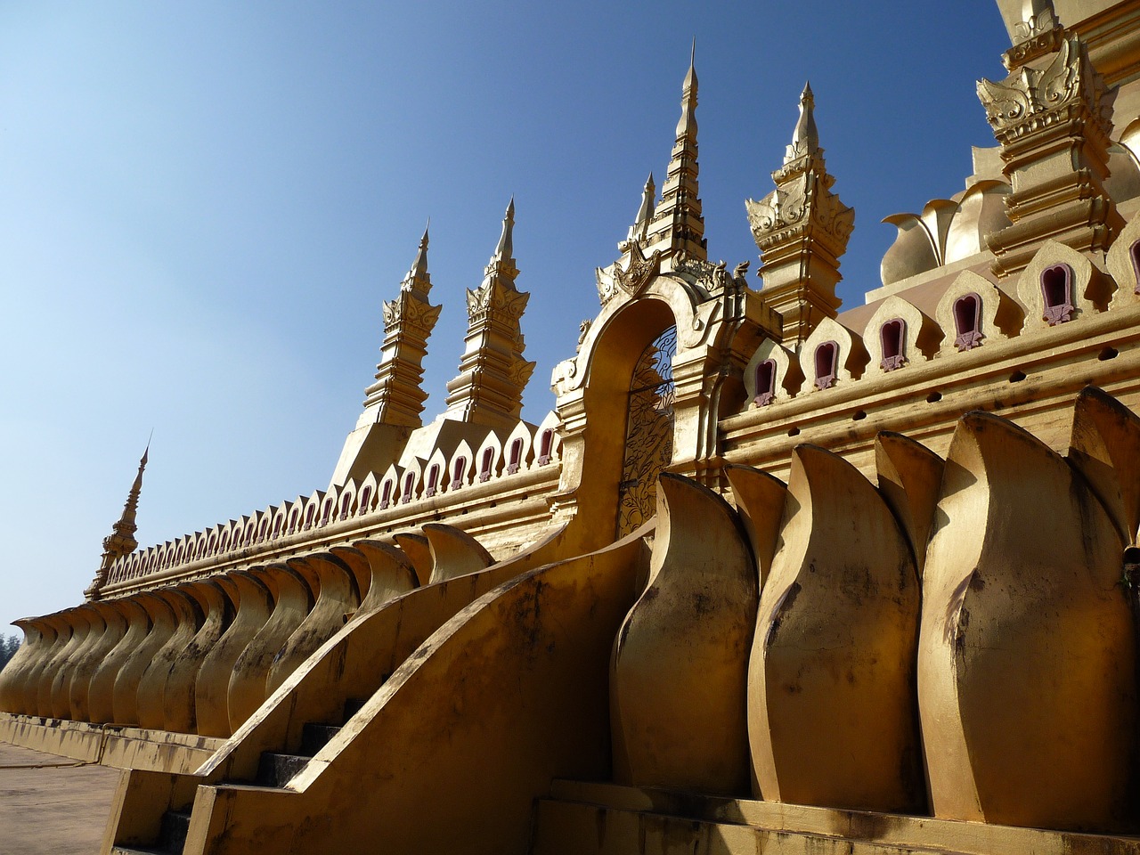Šventykla, Tailandas, Budizmas, Auksas, Šventyklos Kompleksas, Asija, Rūmai, Pagoda, Architektūra, Blizgesys