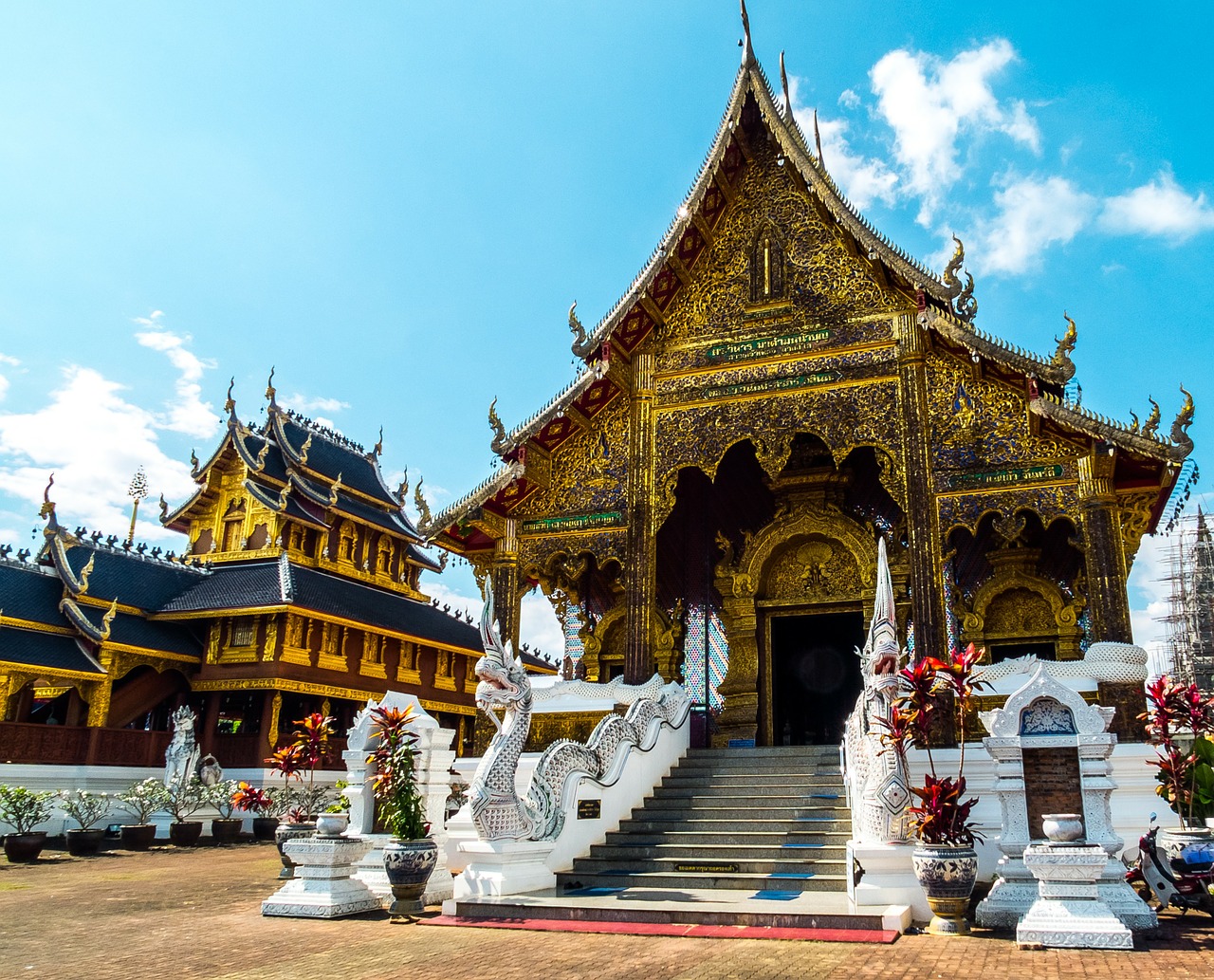 Šventyklos Kompleksas, Šventykla, Šiaurės Tailandas, Nemokamos Nuotraukos,  Nemokama Licenzija