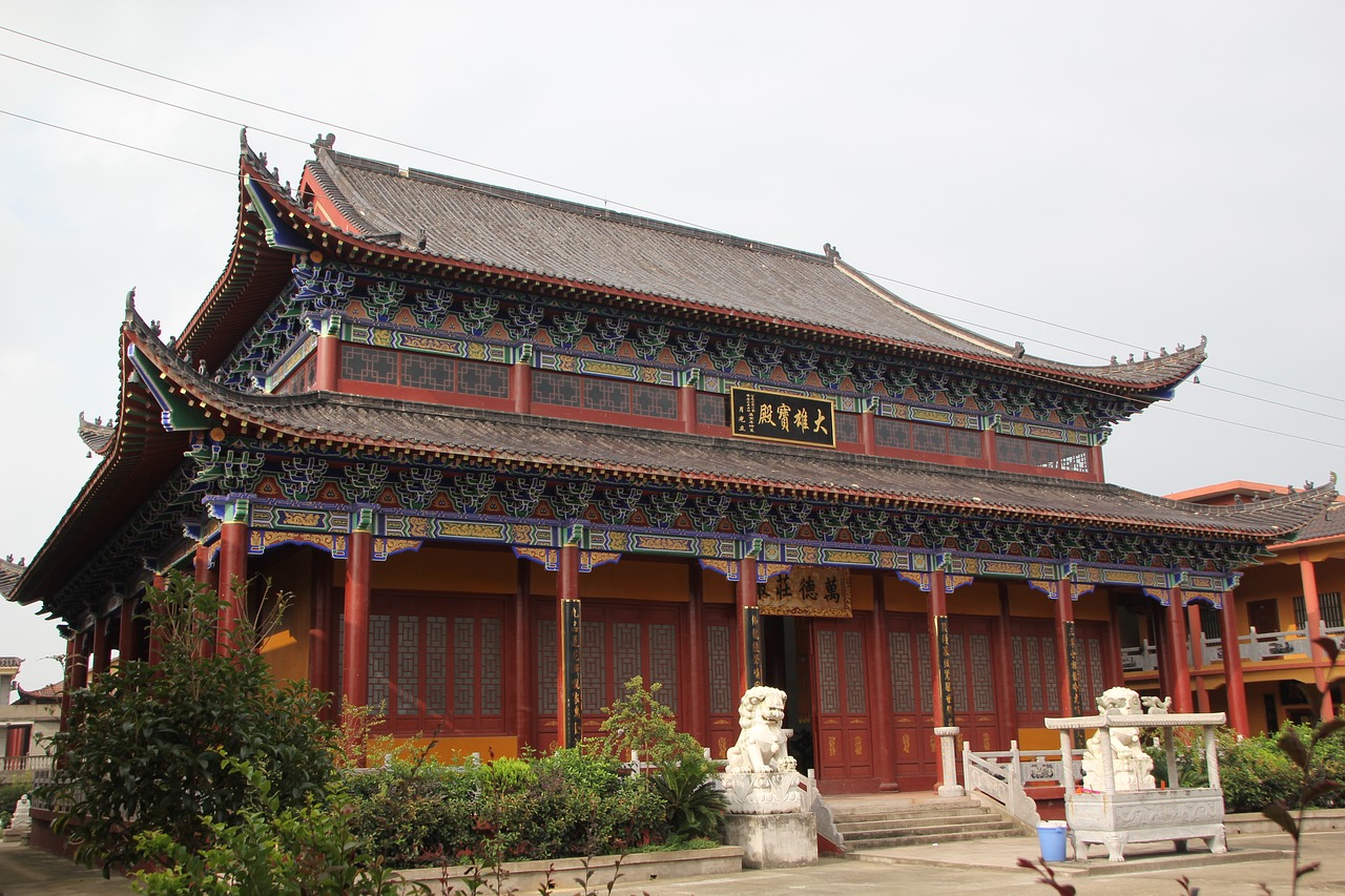 Dangaus Šventykla, Nanchang, Šventykla, Budizmas, Nemokamos Nuotraukos,  Nemokama Licenzija