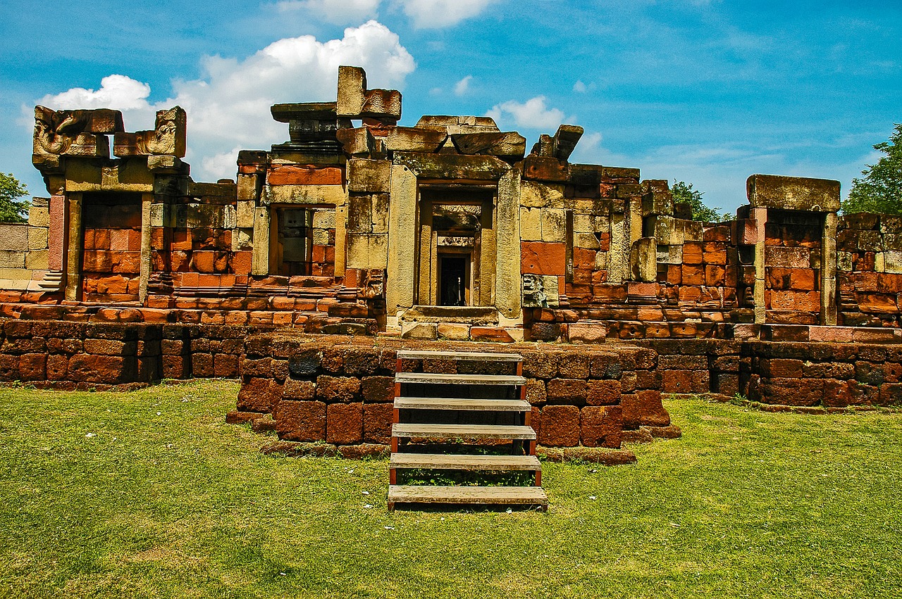 Šventyklos Griuvėsiai, Khorat, Tailandas, Nemokamos Nuotraukos,  Nemokama Licenzija