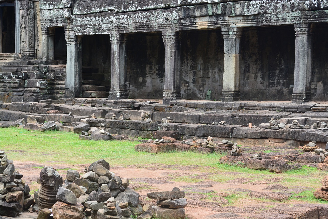 Angkor Šventyklos, Architektūra, Pastatas, Siem, Pjauti, Civilizacija, Indochina, Struktūra, Nemokamos Nuotraukos,  Nemokama Licenzija