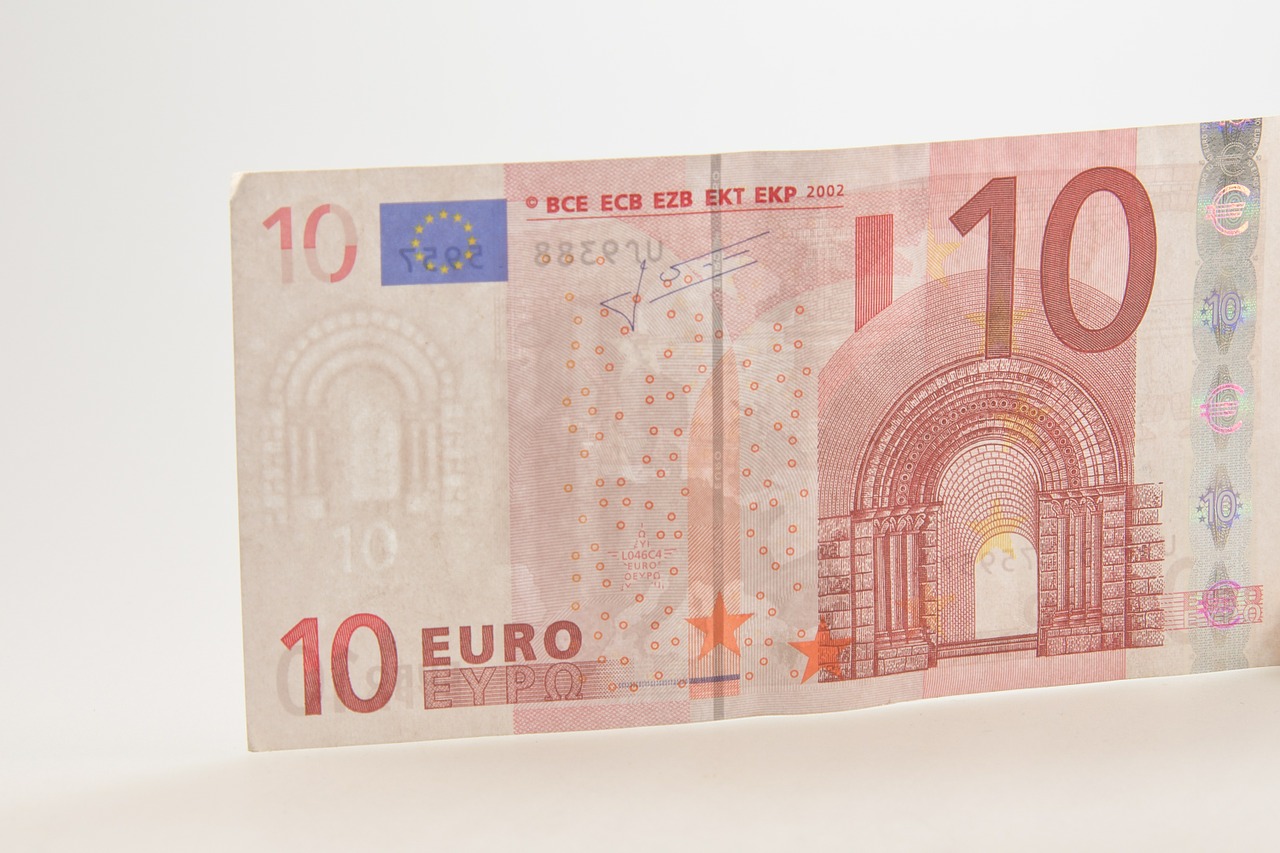 Dešimt, Euras, Sąskaitą, Dolerio Kupiūra, Valiuta, 10, Europa, Finansų Pasaulis, 10 Eurų, Banknotas