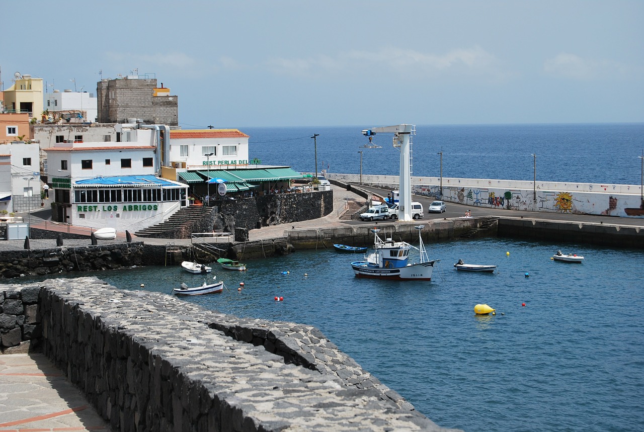 Tenerifė, Los Abrigos, Žvejų Kaimelis, Nemokamos Nuotraukos,  Nemokama Licenzija