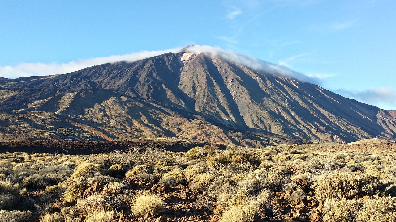 Tenerifė, Teide, Vulkanas, Kalnas, Peizažai, Kanarų Salos, Ispanija, Viršuje, Gamta, Teide Nacionalinis Parkas