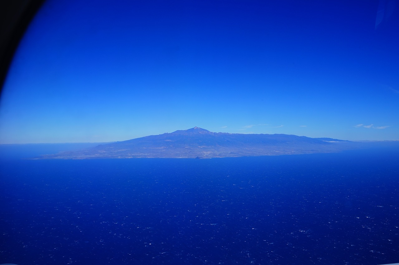 Tenerifė, Teide, Kalnas, Vulkanas, Pico Del Teide, El Teide, Kanarų Salos, Ispanija, Sala, Skristi
