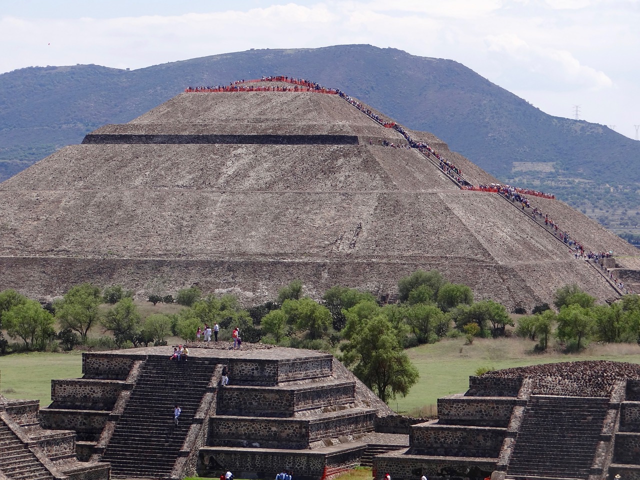 Teotihuacanas, Meksika, Aztecs, Piramidės, Saulės Piramidė, Nemokamos Nuotraukos,  Nemokama Licenzija