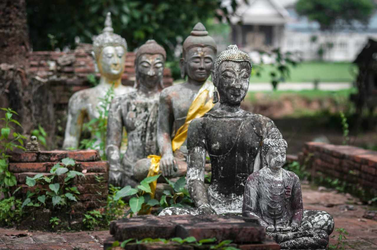 Tajų, Budizmas, Tailandas, Religija, Kultūra, Buda, Tradicinis, Senovės, Asija, Istorija