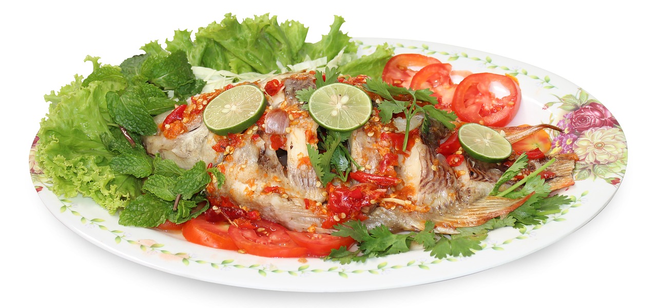 Thaifood, Virta Žuvis Su Citrina, Citrina, Nemokamos Nuotraukos,  Nemokama Licenzija