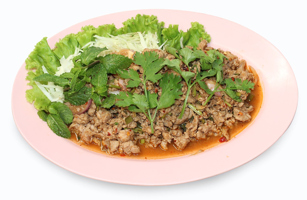 Thaifood, Kiauliena Yum, Yum, Nemokamos Nuotraukos,  Nemokama Licenzija