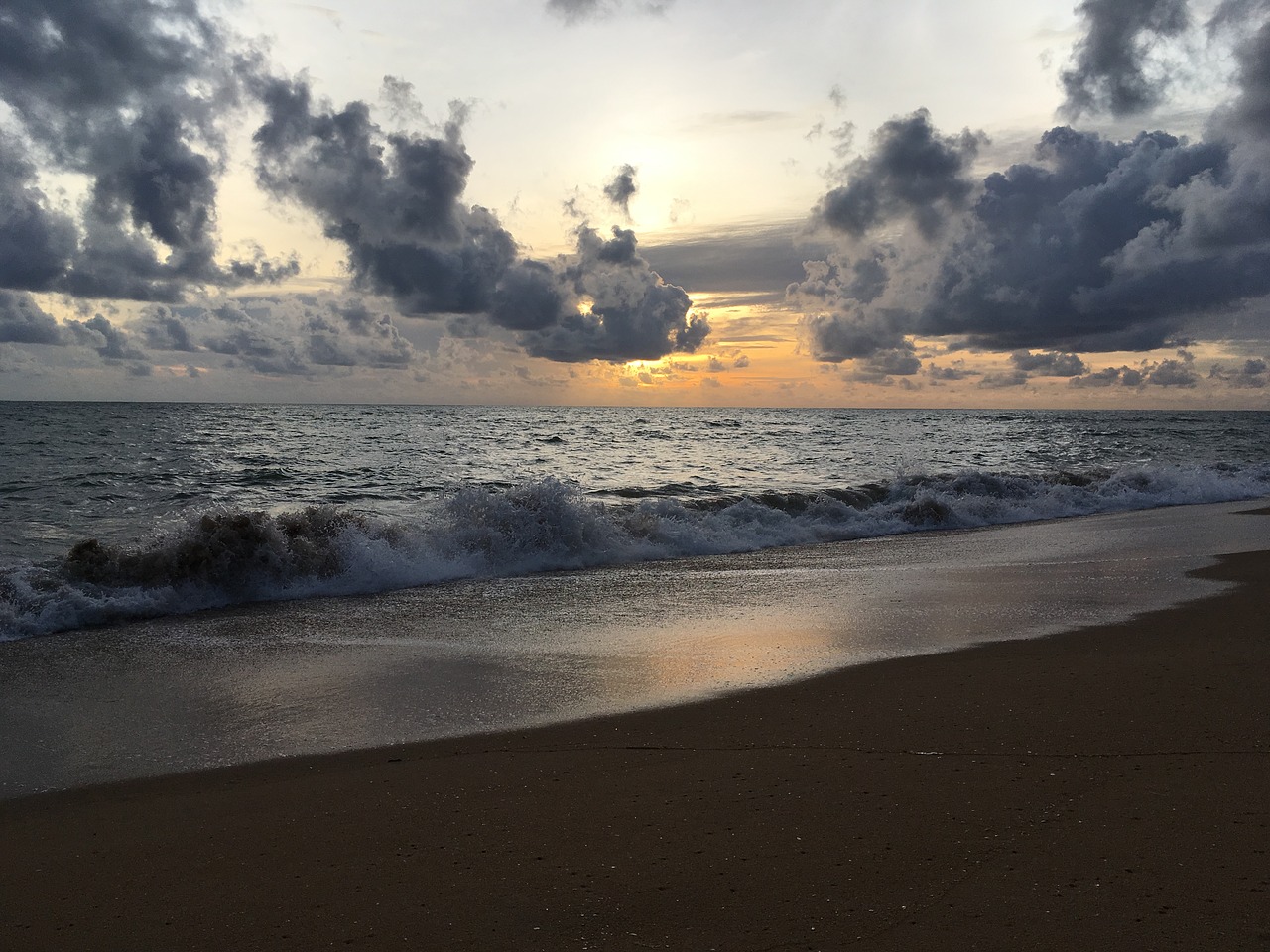 Tailandas, Khaolak, Asija, Nuotaika, Vandenynas, Mėlynas, Abendstimmung, Debesys Vaizdai, Debesys, Šventė