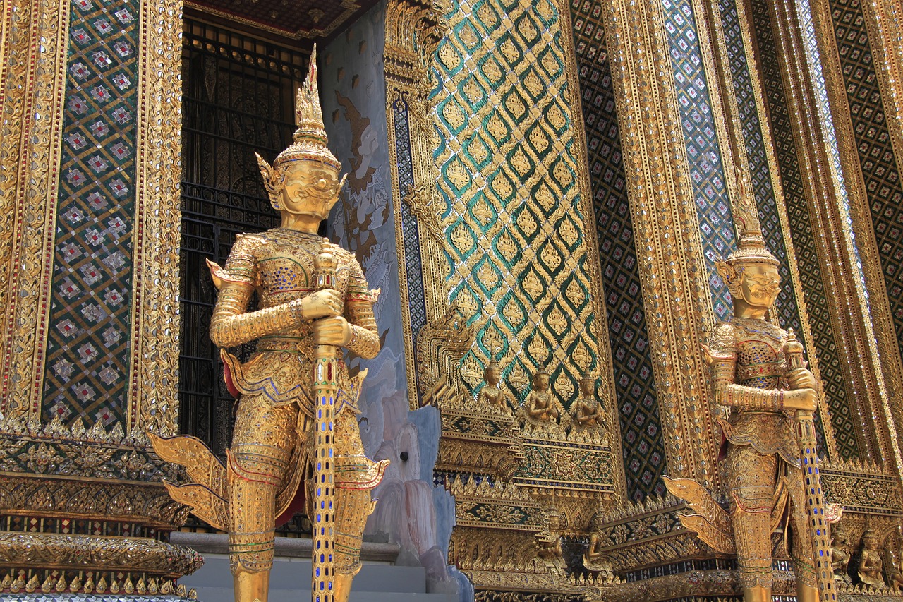 Tailandas, Tample, Asija, Šventykla, Buda, Budizmas, Kultūra, Budistinis, Religija, Tajų