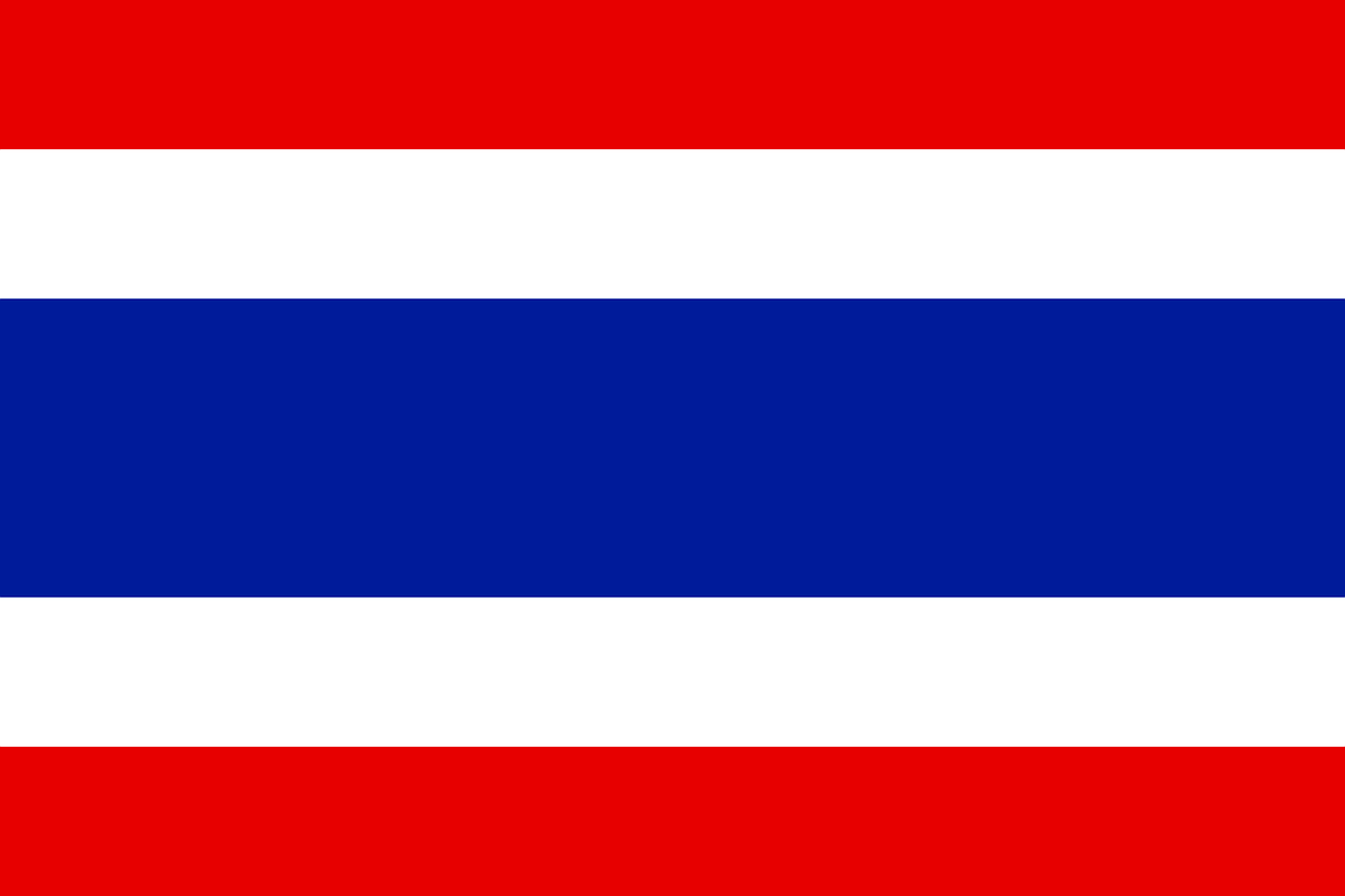 Tailandas, Vėliava, Tajų, Tauta, Simbolis, Šalis, Nacionalizmas, Nemokama Vektorinė Grafika, Nemokamos Nuotraukos,  Nemokama Licenzija
