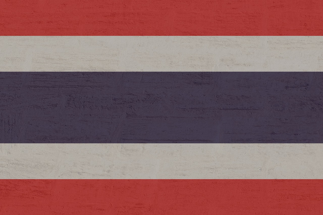 Tailandas, Vėliava, Nemokamos Nuotraukos,  Nemokama Licenzija