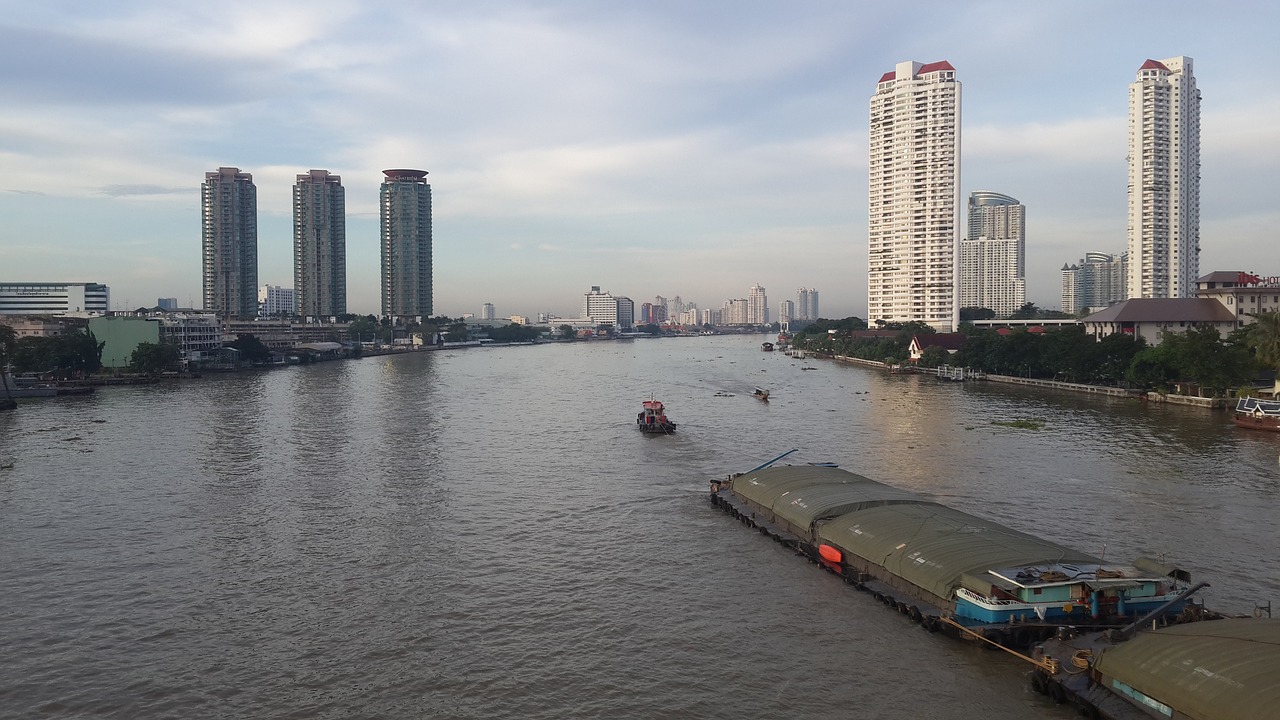 Tailandas, Bangkokas, Upė, Nemokamos Nuotraukos,  Nemokama Licenzija