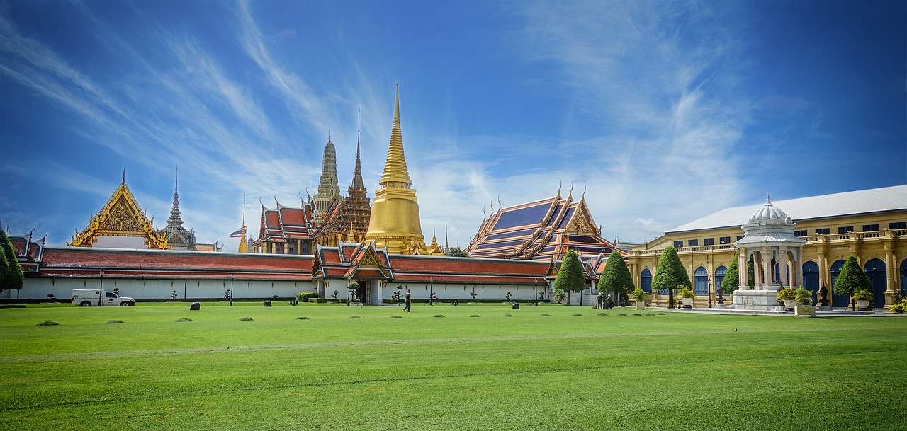Tailandas,  Didelis Rūmai,  Pievų,  Stupa, Nemokamos Nuotraukos,  Nemokama Licenzija