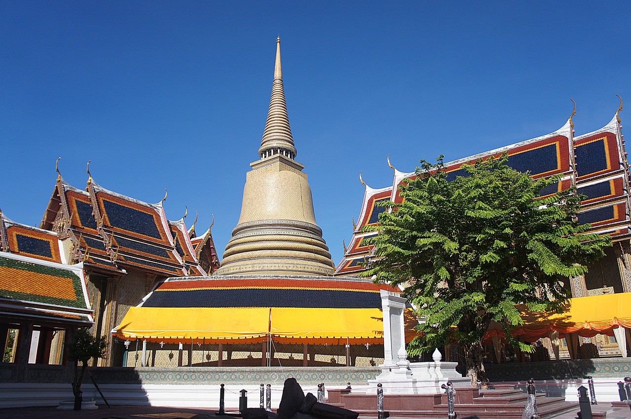 Tailando Šventykla,  Pagoda,  Krung Thep, Nemokamos Nuotraukos,  Nemokama Licenzija