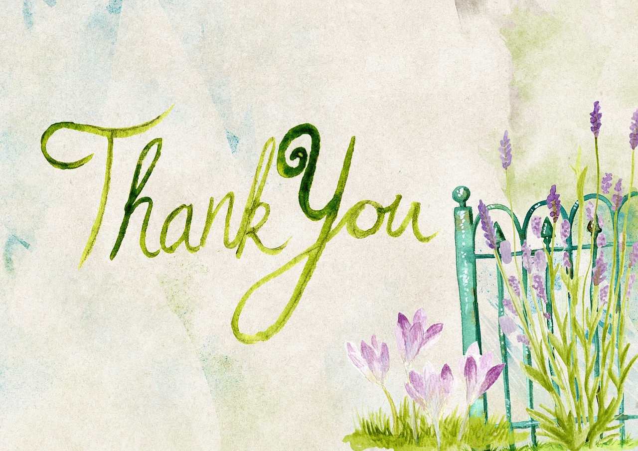 Ačiū, Dėkoju, Pasveikinimas, Kortelė, Pranešimas, Violetinė, Žalias, Levanda, Akvarelė, Dažyti