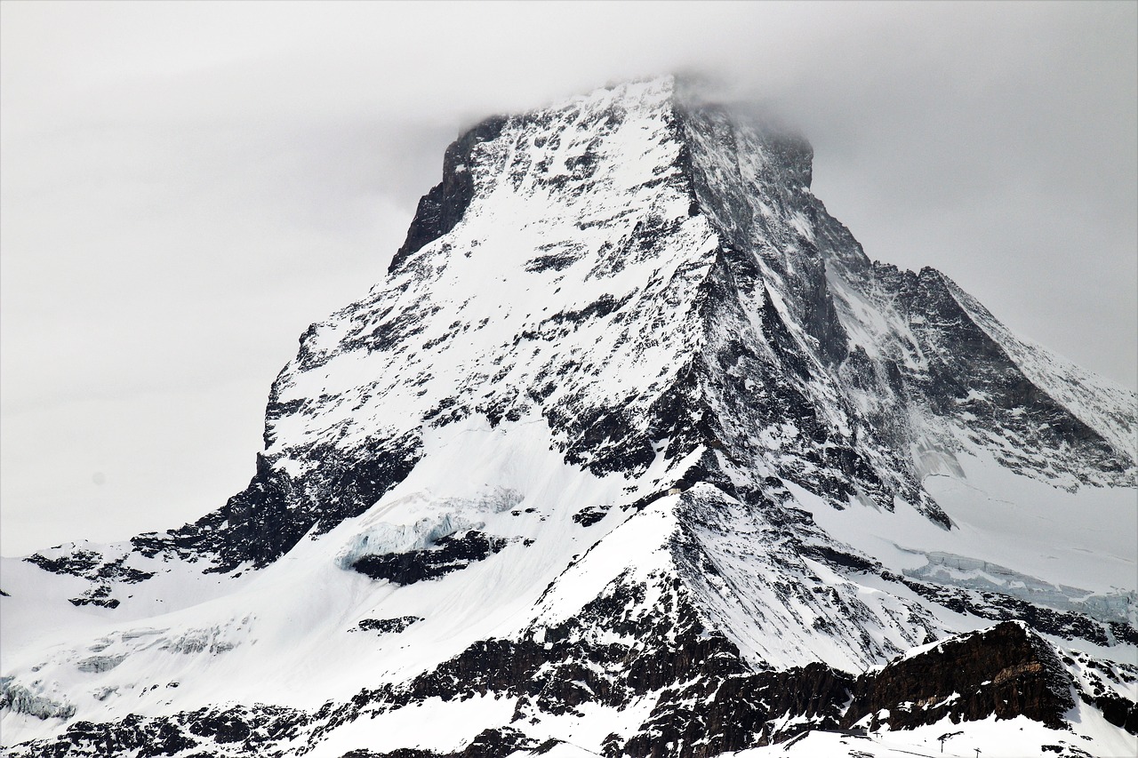 Alpės,  Matterhorn,  Sniegas,  Kalnų,  Ledas,  Žiemos,  Zermatt,  Aukštas,  Etapas,  Ne Iš Teismo