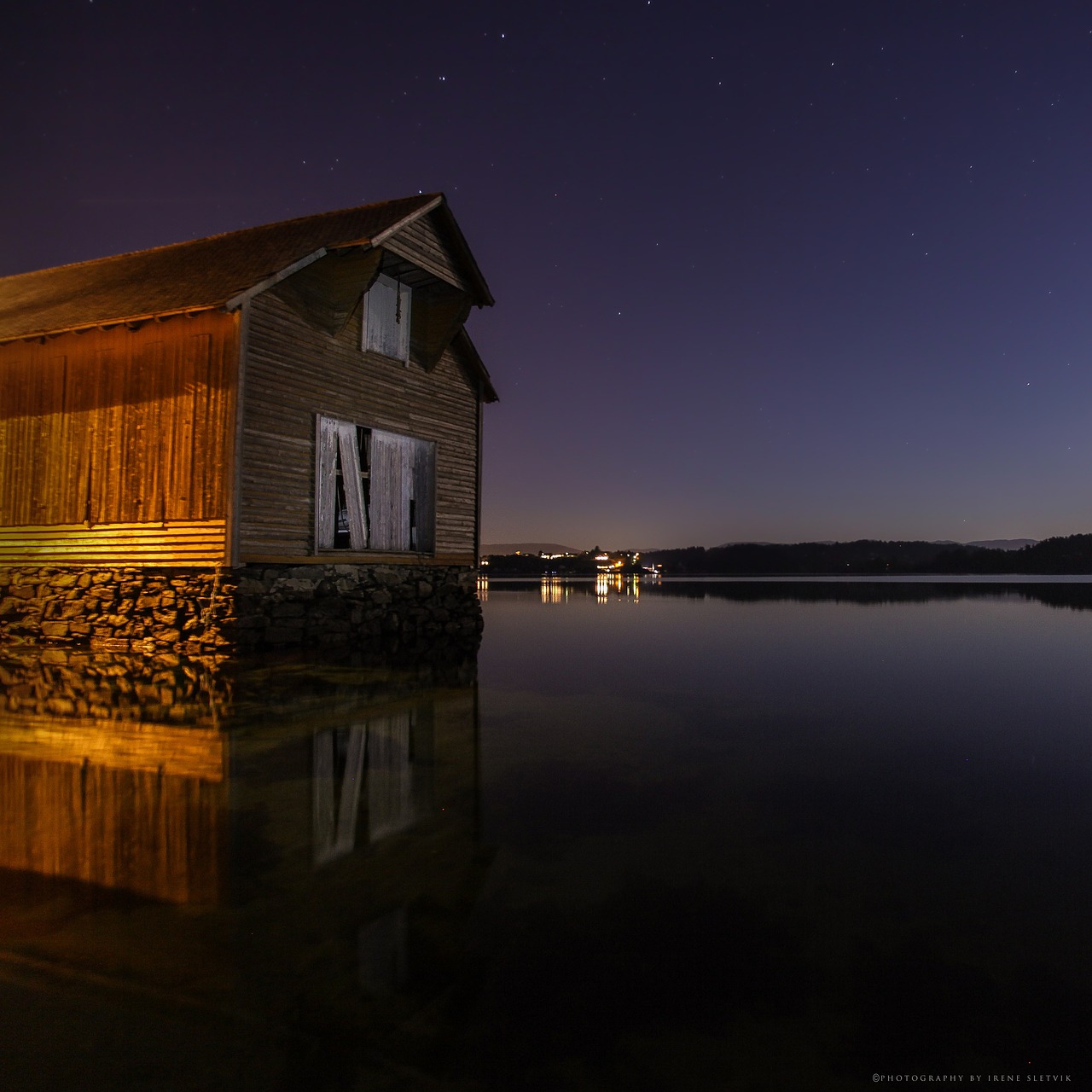 Boathouse, Naktis, Geltona, Nemokamos Nuotraukos,  Nemokama Licenzija