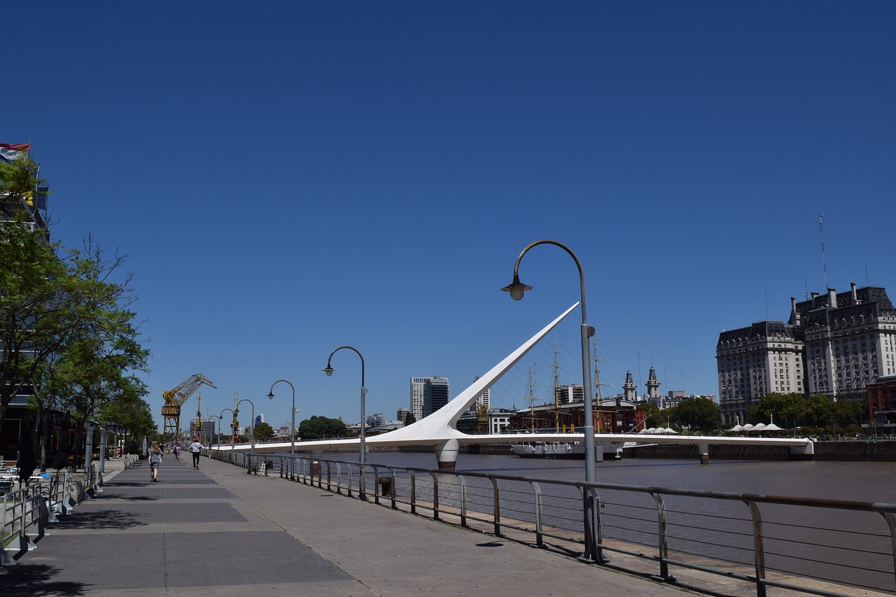 Moters Tiltas, Buenos Airės, Puerto Madero, Nemokamos Nuotraukos,  Nemokama Licenzija